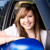Picture of smiling driver